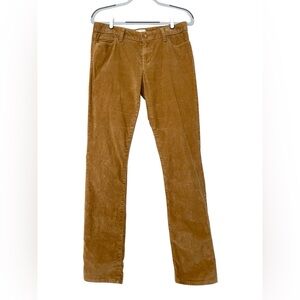 Banana Republic Corduroy Pants 29 Tan Camel Mid Rise